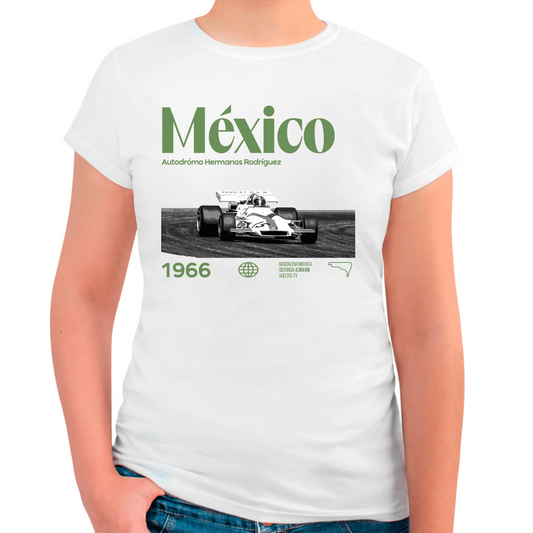 WOMEN'S T-SHIRT BOOSTLER MEXICO 1966