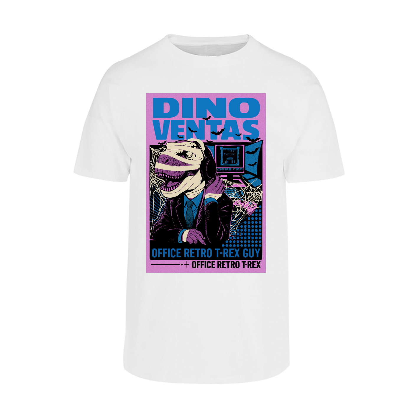 Dino Sales Office Retro Rex Guys Halloween