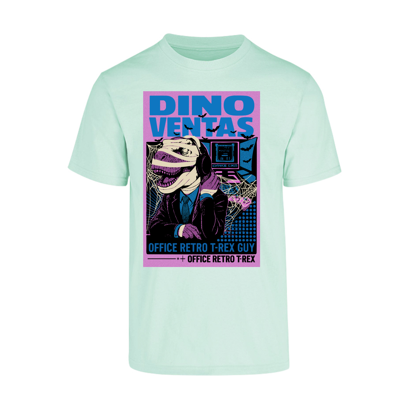 Dino Sales Office Retro Rex Guys Halloween