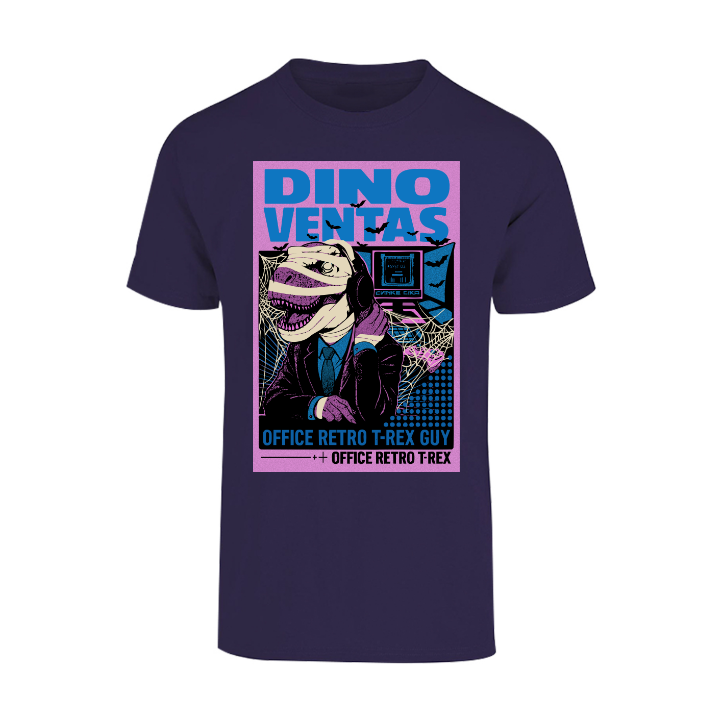 Dino Sales Office Retro Rex Guys Halloween