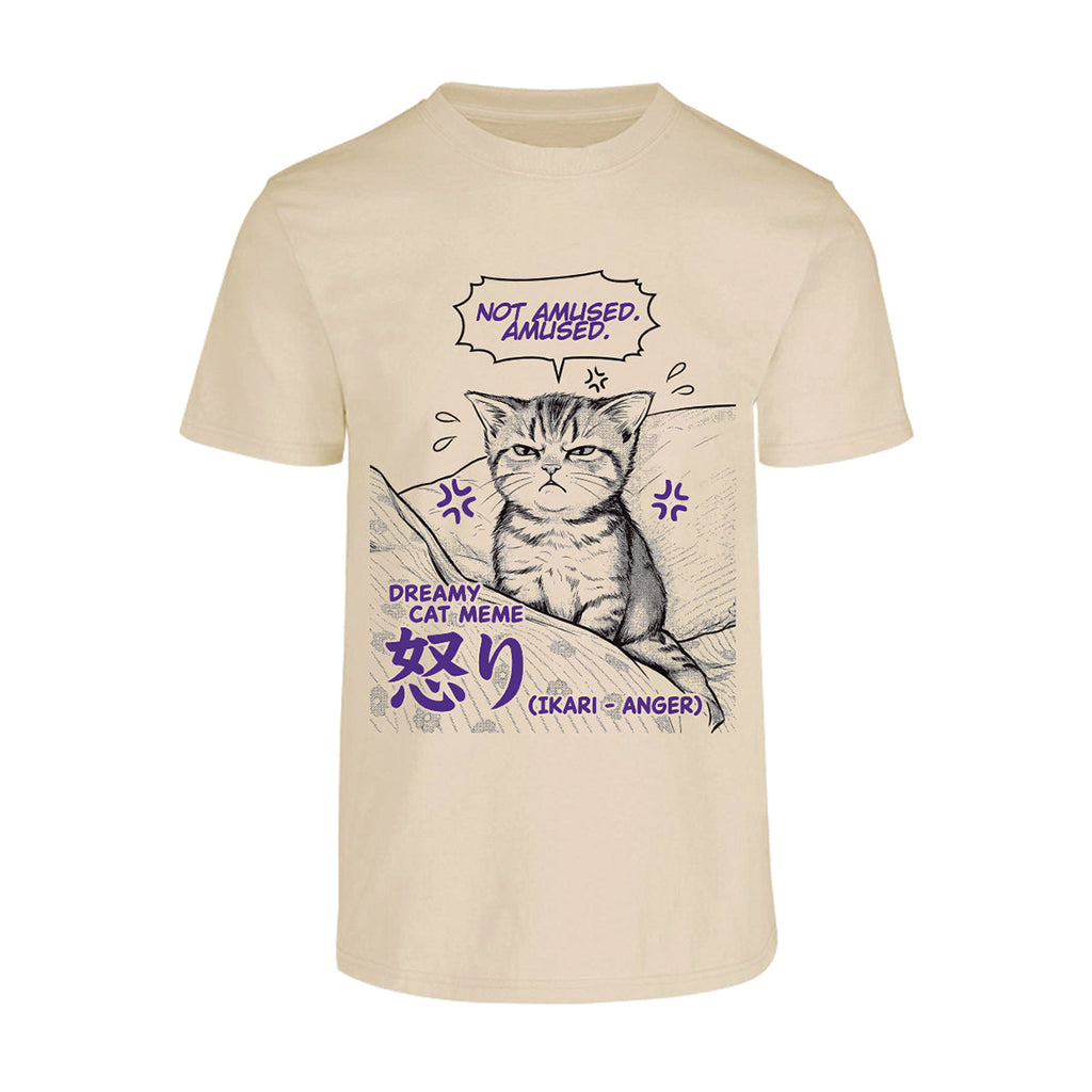 Playera Gato Malo Ikari Estilo Manga