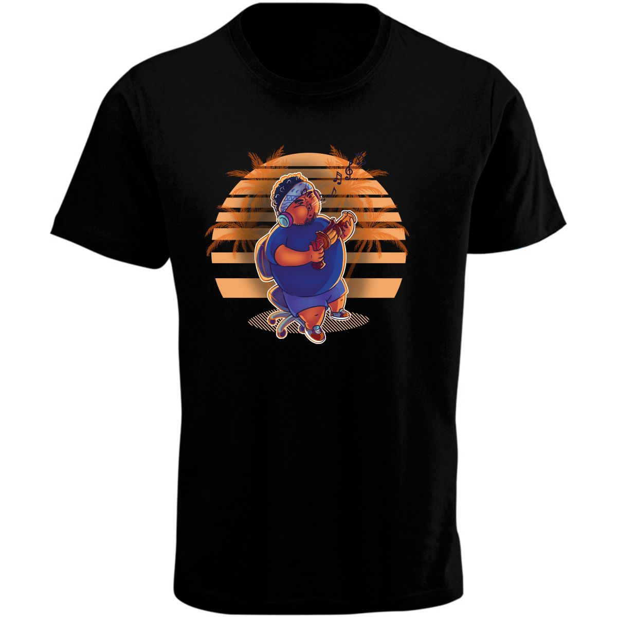 Hatake Gaming Men's Black T-Shirt