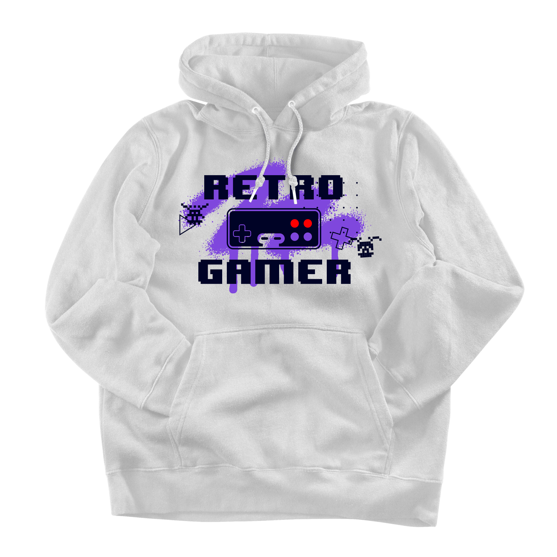 HOODIE RETRO GAMER - Streamerch