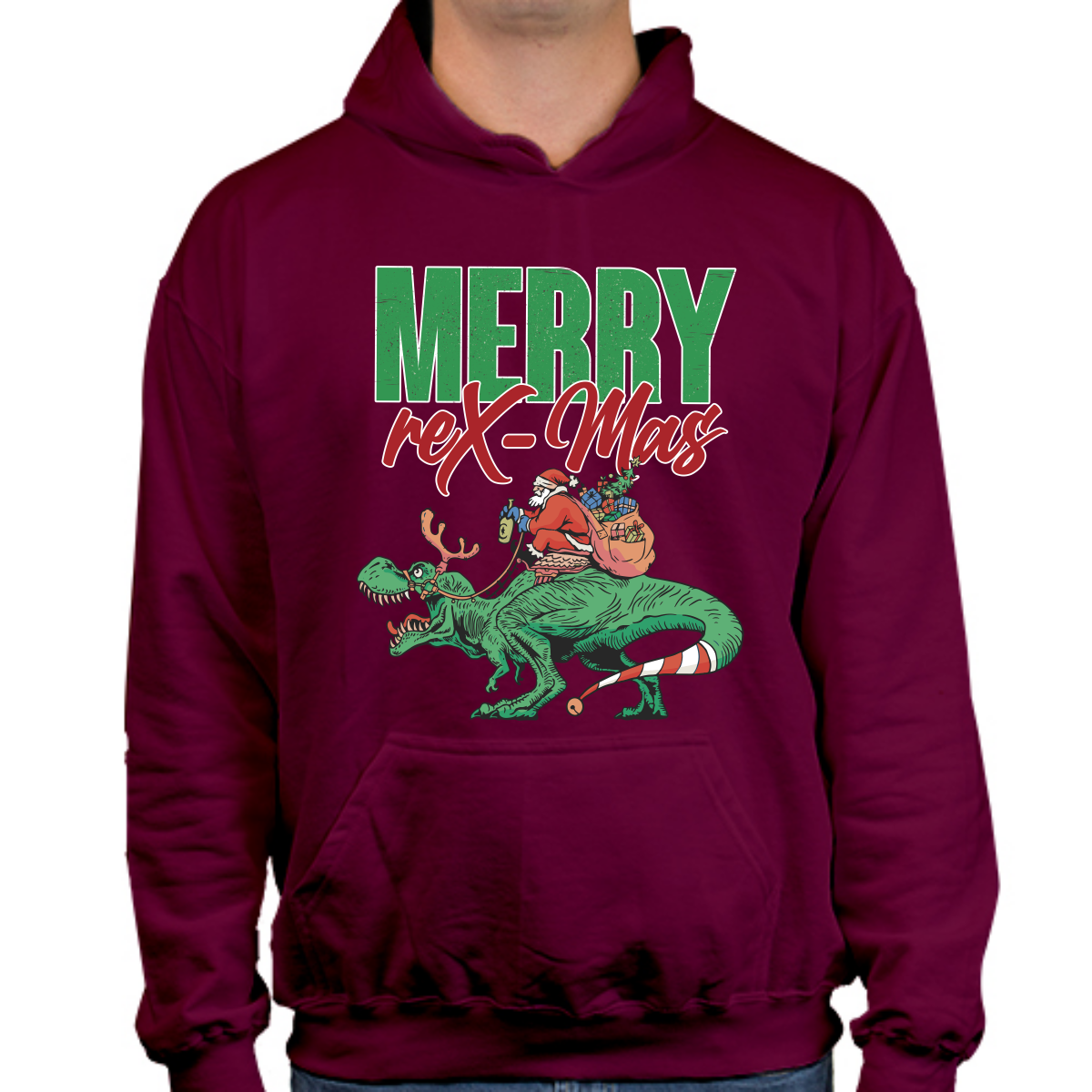 HOODIE MERRY REX-MAS STREAMERCH