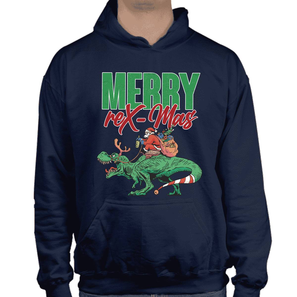 HOODIE MERRY REX-MAS STREAMERCH