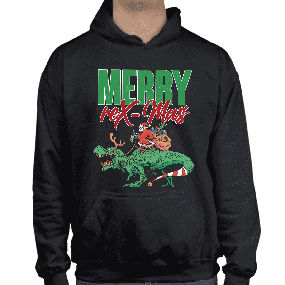HOODIE MERRY REX-MAS STREAMERCH