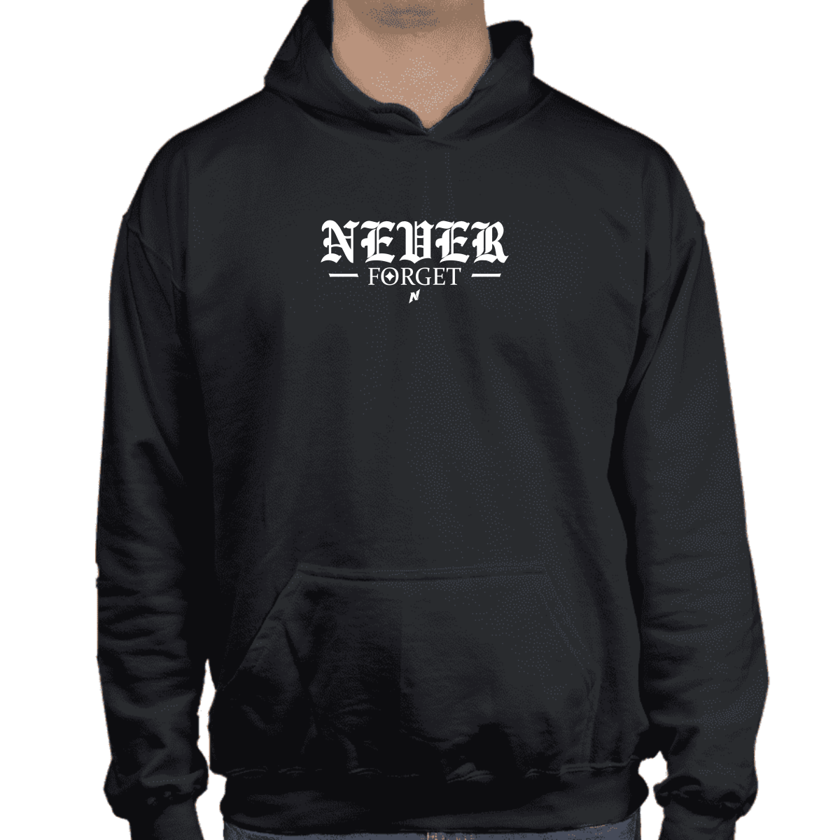 HOODIE NOSTALGIA GENESIS NEVER FORGET CENTER – Streamerch