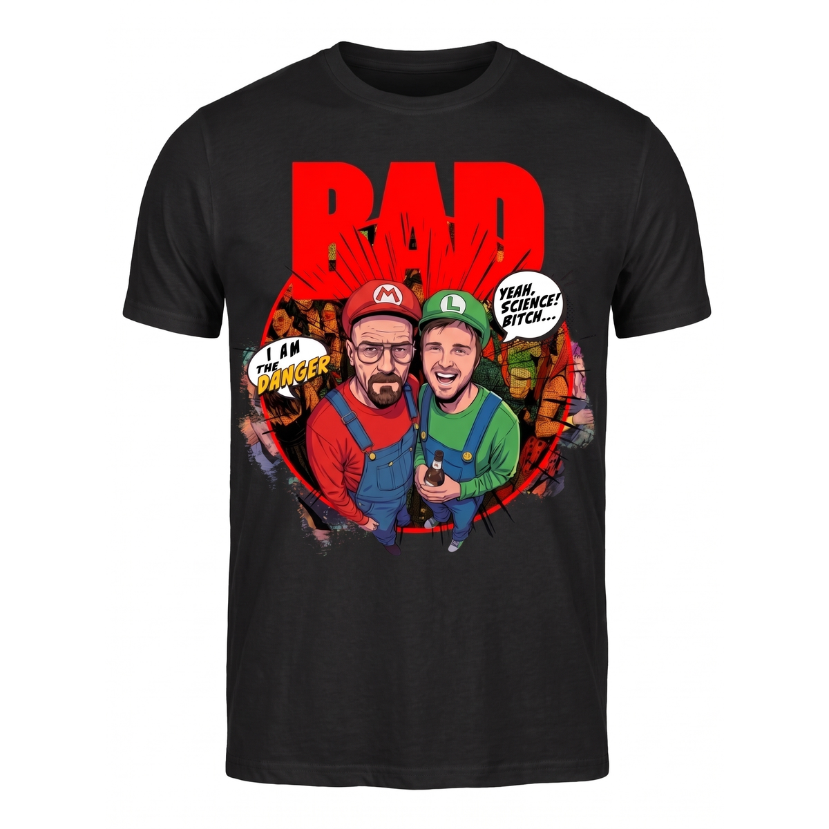 Playera Heisenberg & Jesse Plumbers Crossover – SCREAMING SEASON Collection