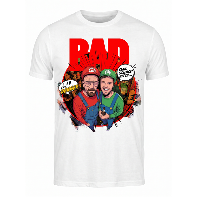 Playera Heisenberg & Jesse Plumbers Crossover – SCREAMING SEASON Collection