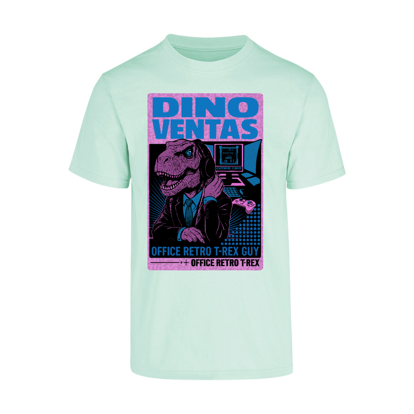 Dino Sales Office Retro Rex Guys