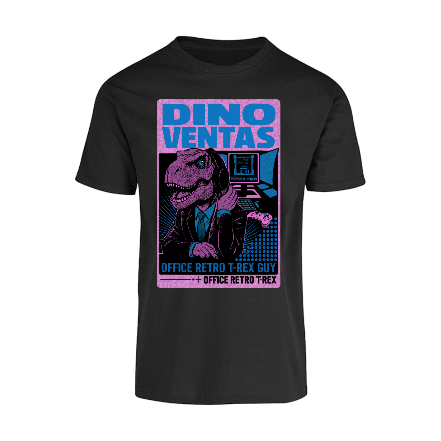 Dino Sales Office Retro Rex Guys