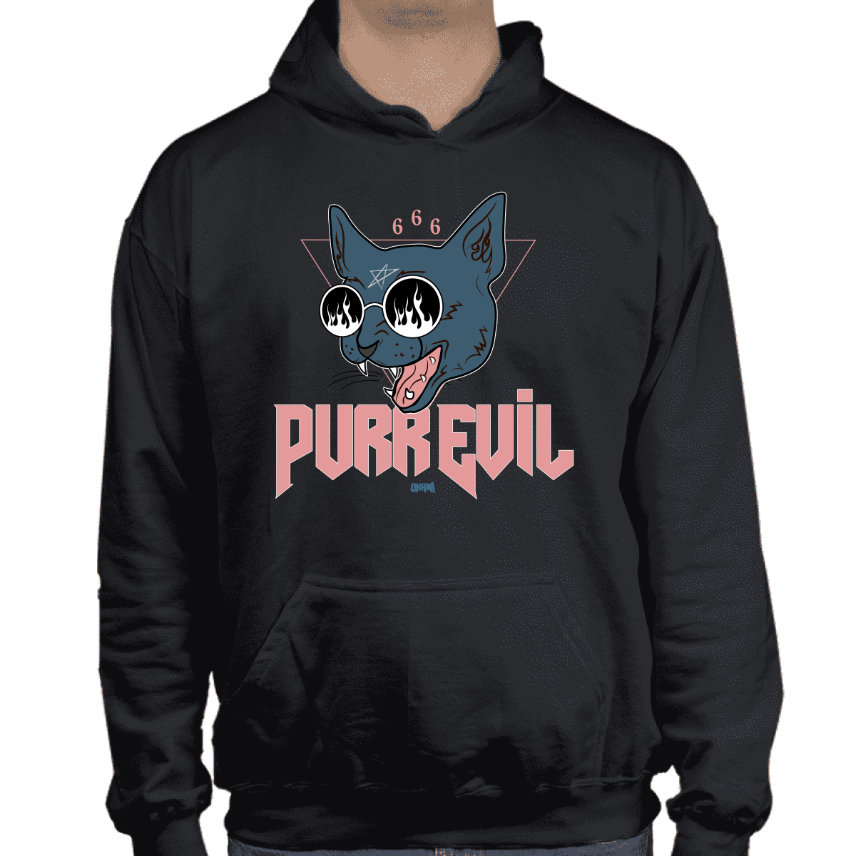 HOODIE OKAMI PURR EVIL