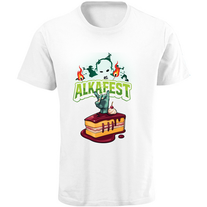 Playera Hombre Alkafest Blanco
