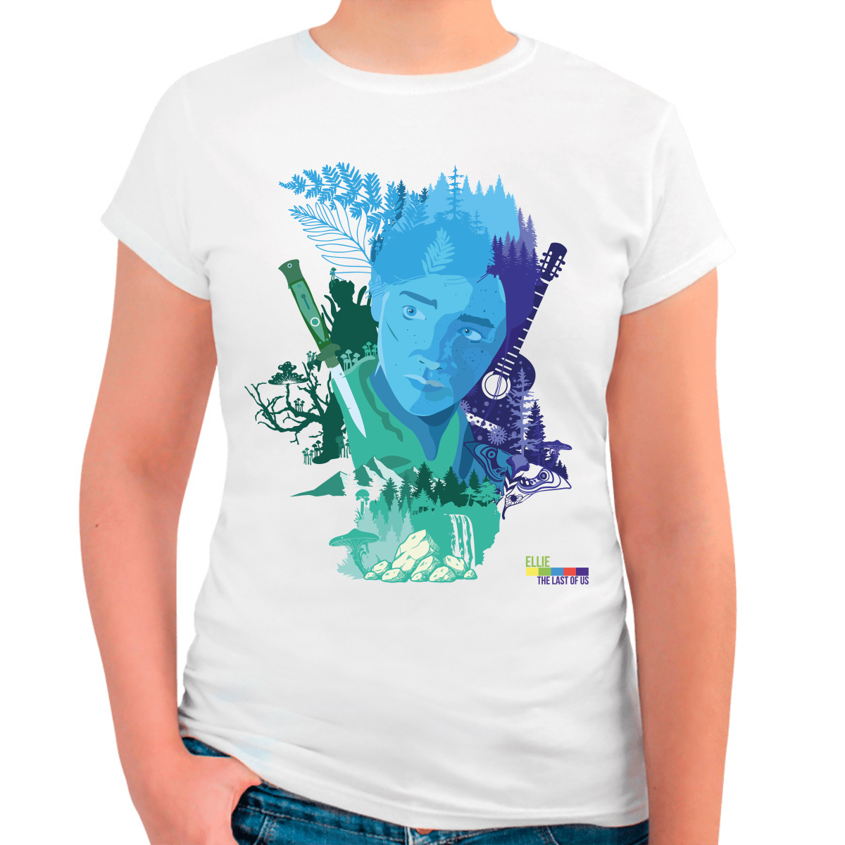 Playera Mujer Ellie The Last Of Us Aura Collection