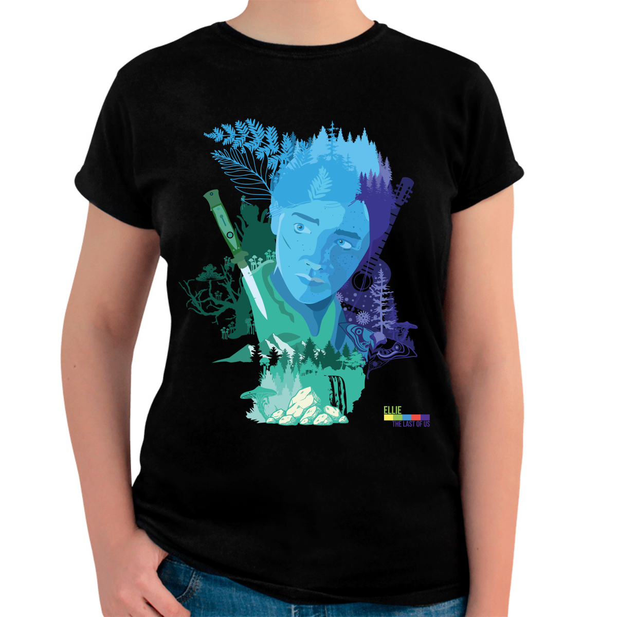 Playera Mujer Ellie The Last Of Us Aura Collection