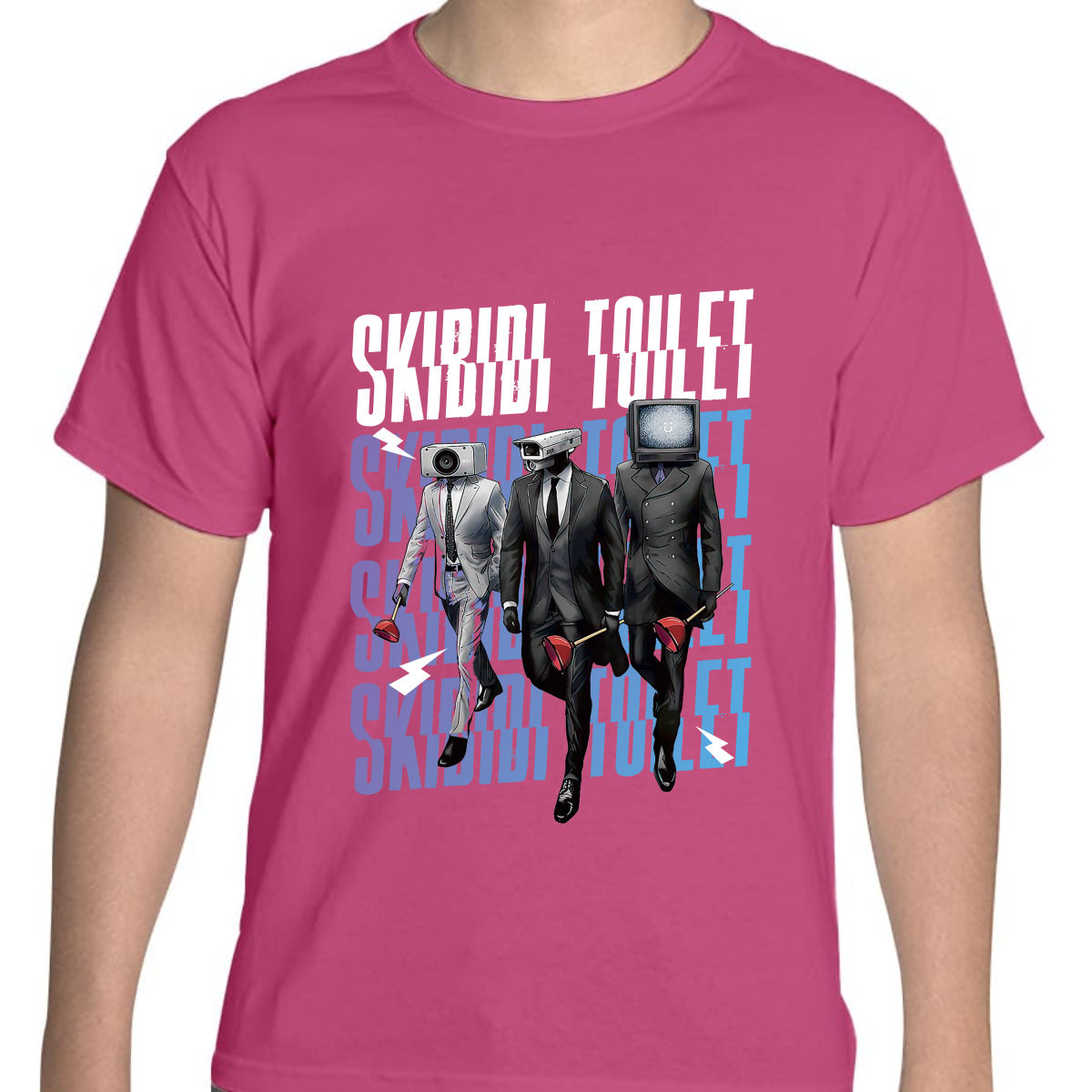 YOUTH UNISEX SKIBIDI TOILET T-SHIRT