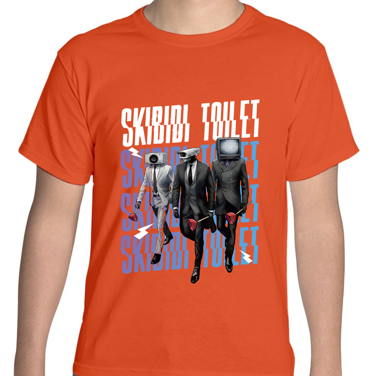 YOUTH UNISEX SKIBIDI TOILET T-SHIRT