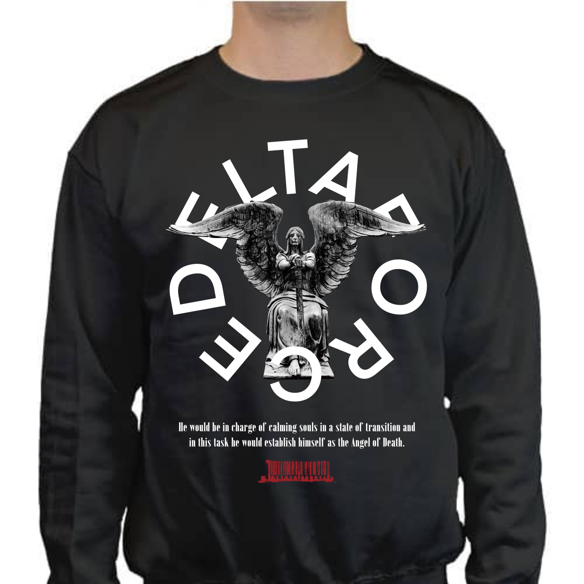 SUDADERA "ANGEL OF DEATH" DELTA FORCE