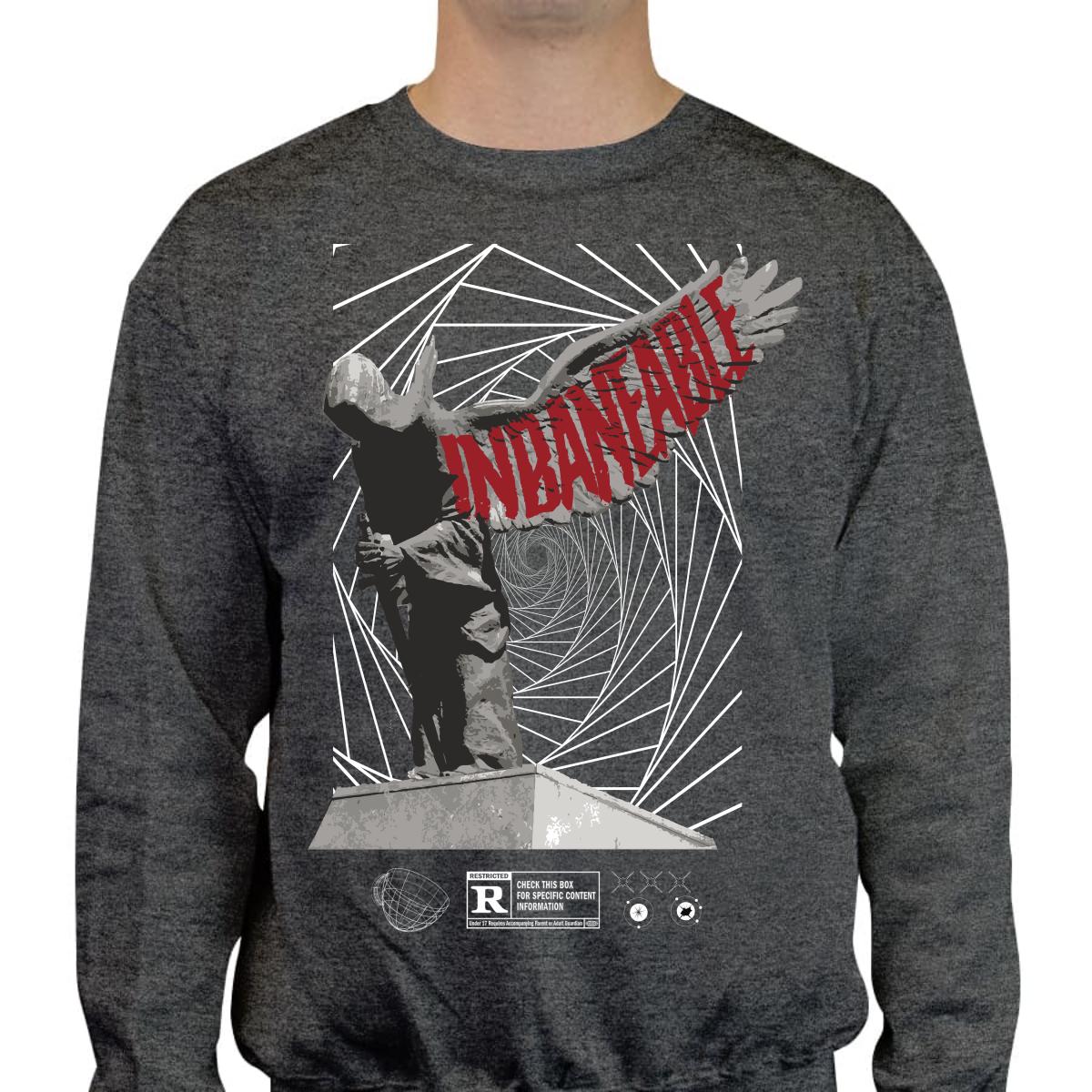 SUDADERA "RED INBANEABLE" DELTA FORCE