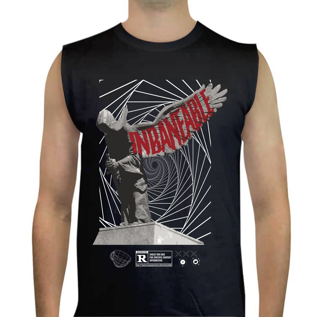 DELTA FORCE "RED UNBANEABLE" TANK TOP T-SHIRT 