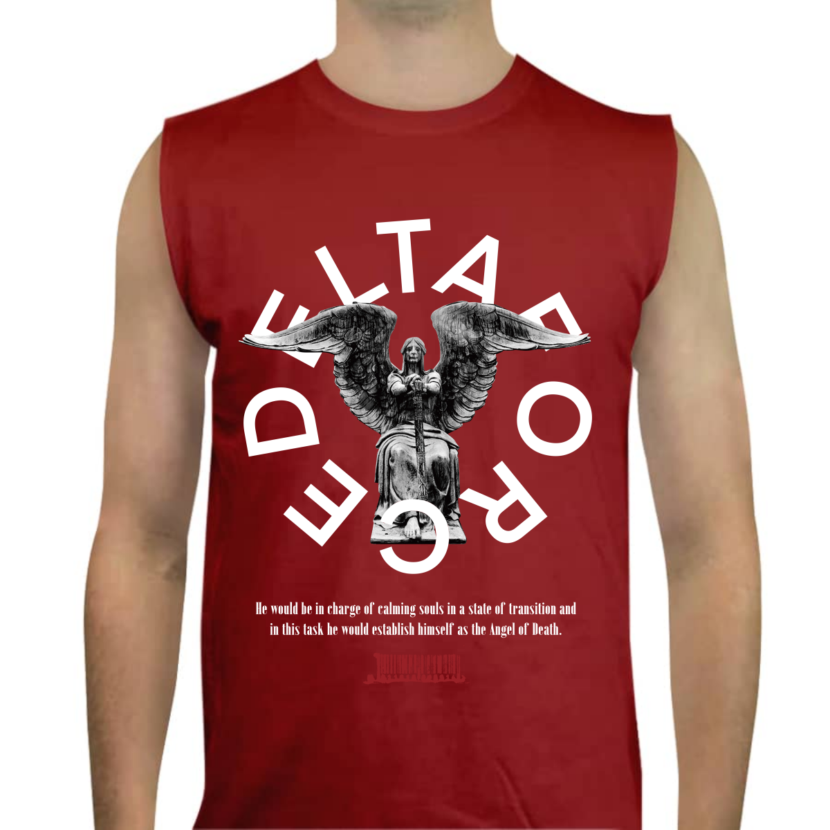 DELTA FORCE "ANGEL OF DEATH" TANK TOP T-SHIRT 