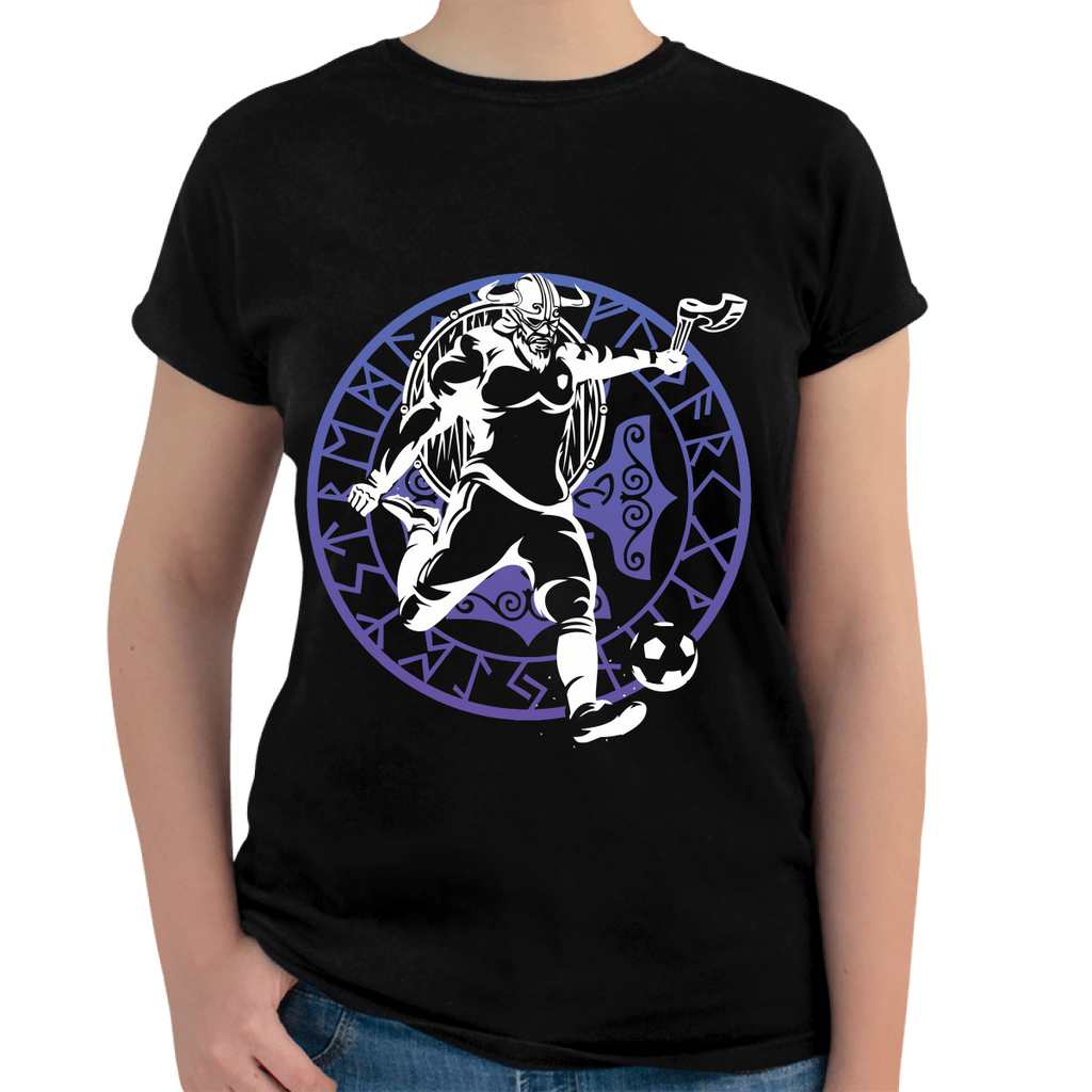 WEREVERWERO SOCCER VIKING WOMEN'S T-SHIRT