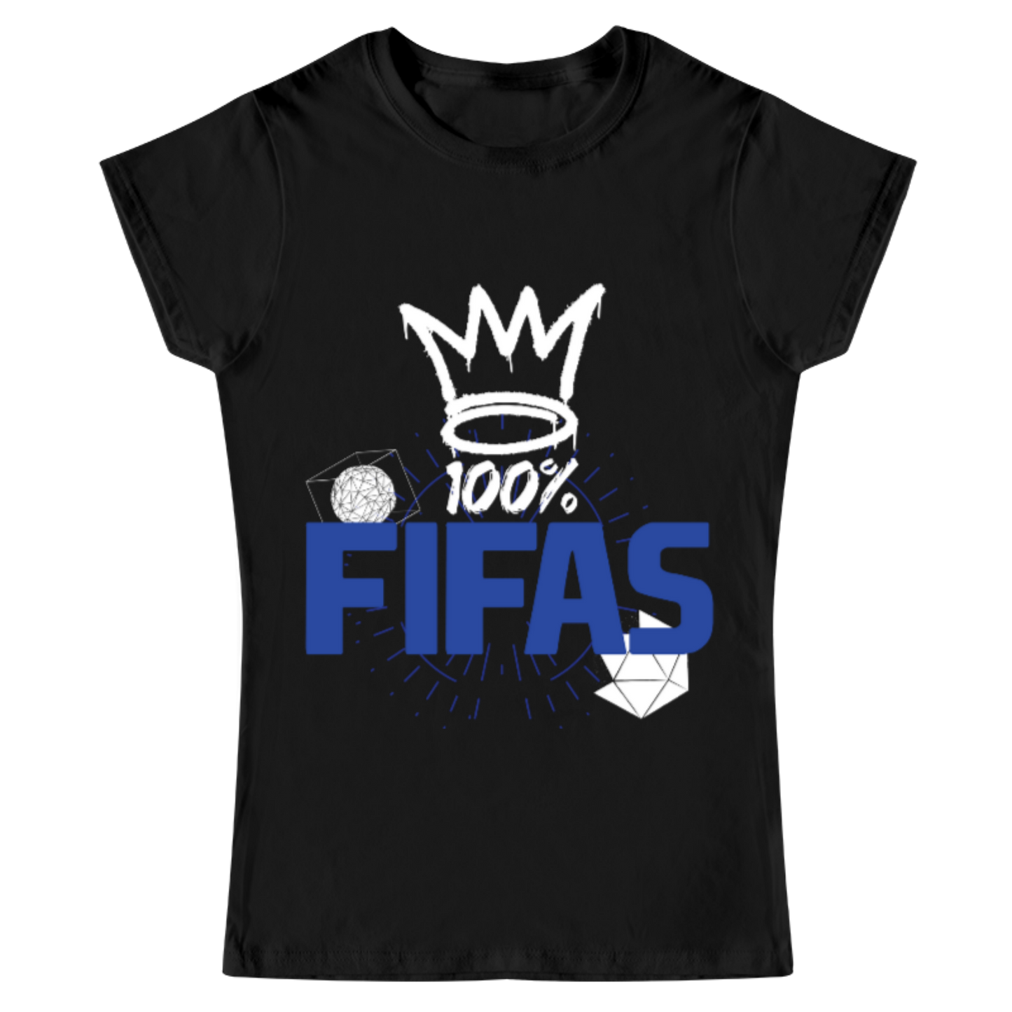 WEREVERWERO 100% FIFAS WOMEN'S T-SHIRT