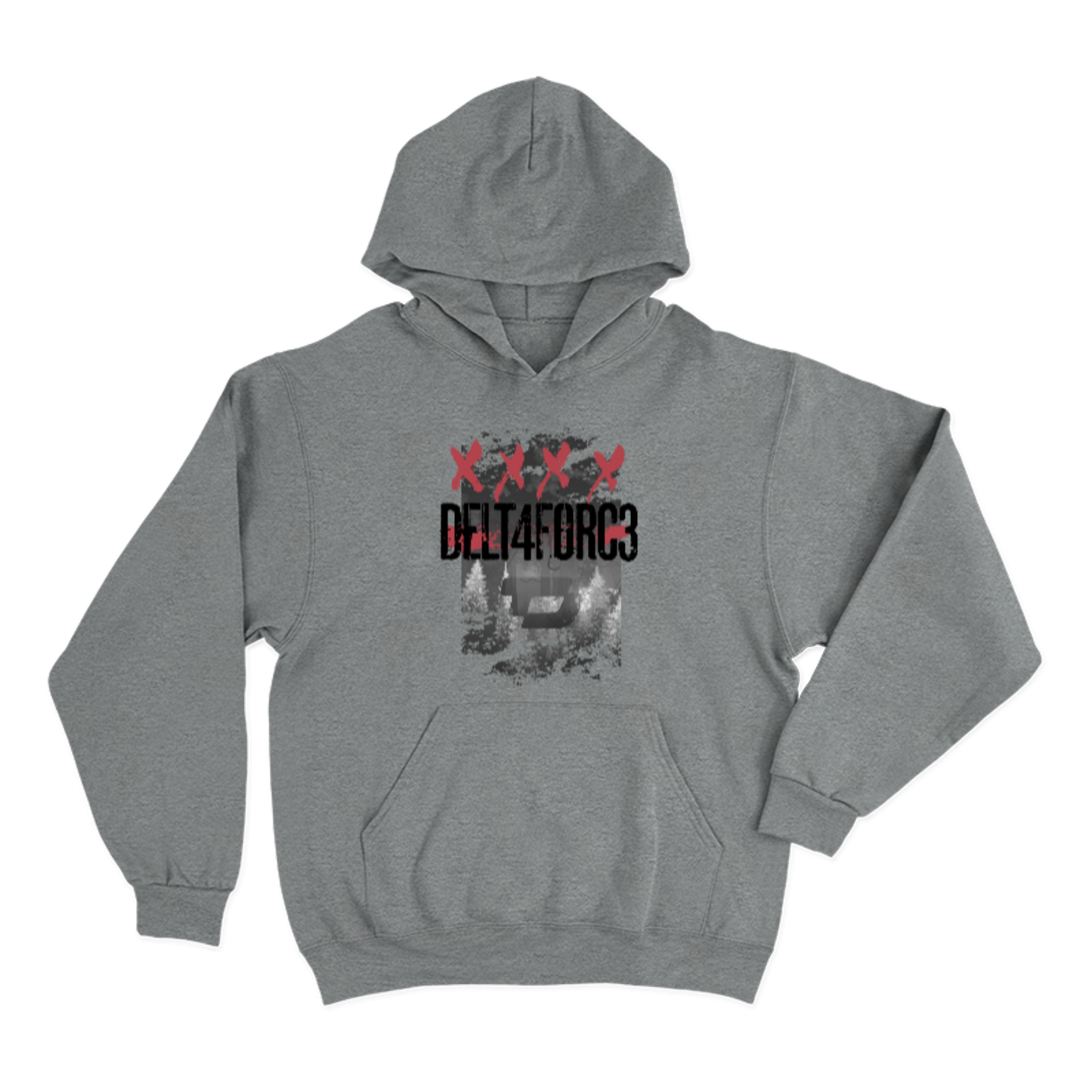 HOODIE DELTA GRUNGE