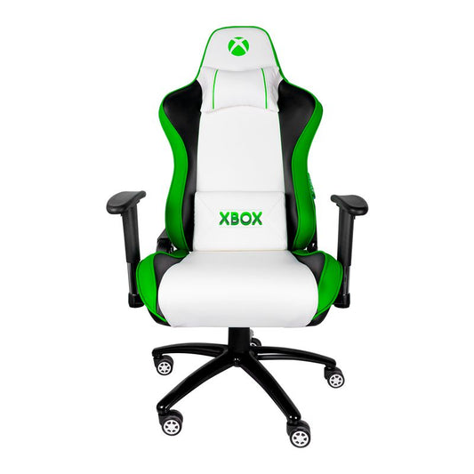XBOX Pro Gamer Koskin Chair White/green