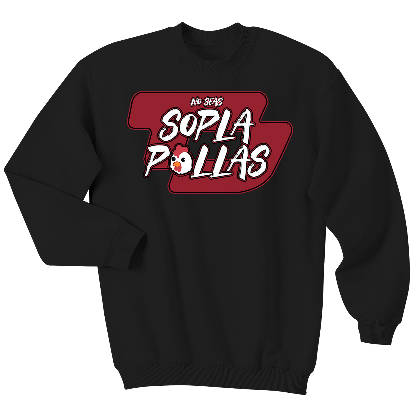 SUDADERA DELTA SOPLA P*LLAS