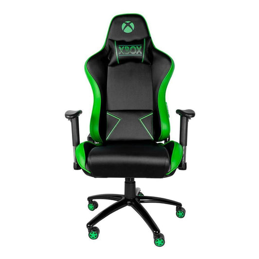 Techzone Pro Xbox Gamer Chair Up to 120kg Black/Green