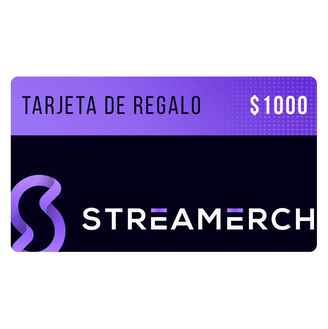 Tarjeta de regalo STREAMERCH