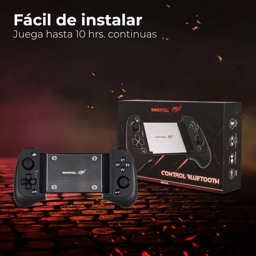 Control Gamer Immortal Inalámbrico Bluetooth 4.0 Android & IOs