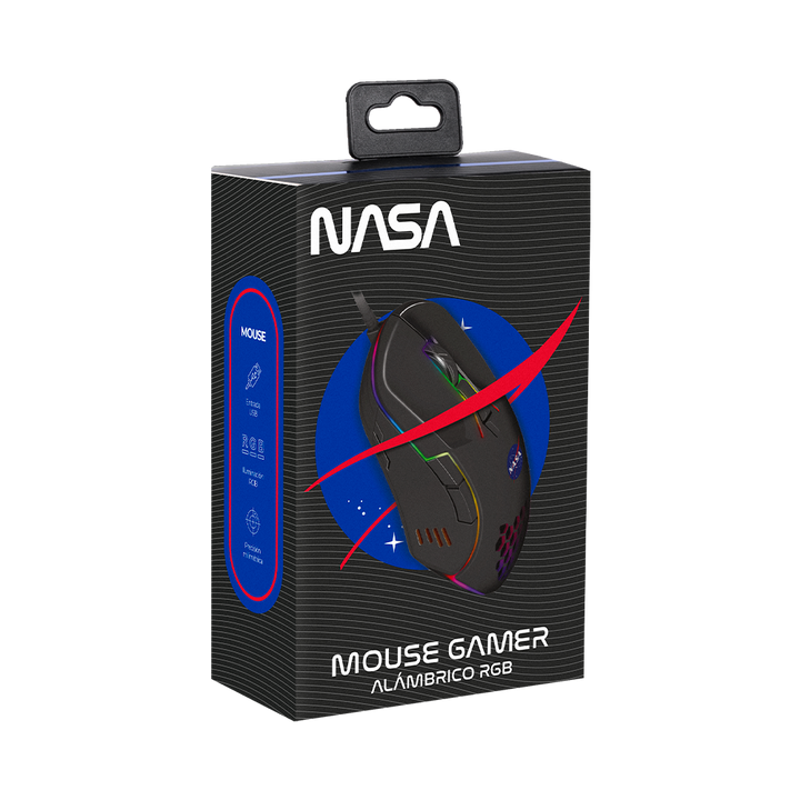 Nasa RGB Optical Gamer Mouse NS-GM01