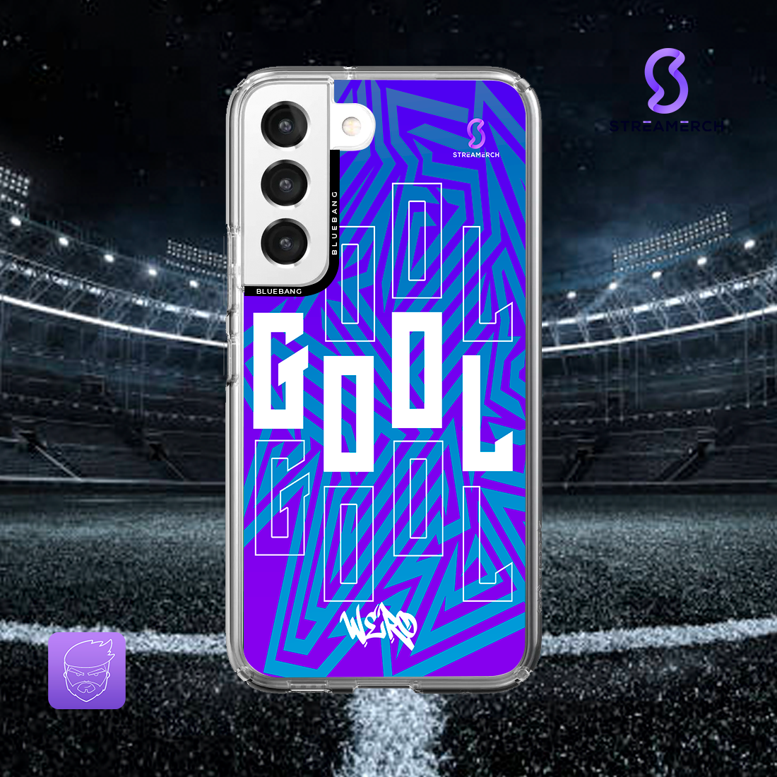 Holographic cell phone case alk4pon3