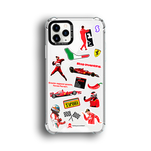Holographic cell phone case Stickers Tifosi