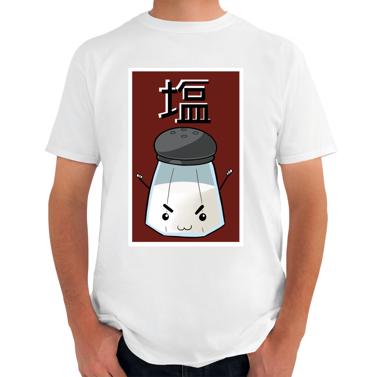 PLAYERA HOMBRE CHAPARRITO SAL KAWAI Streamerch playera-hombre-chaparrito-sal-kawai-streamerch