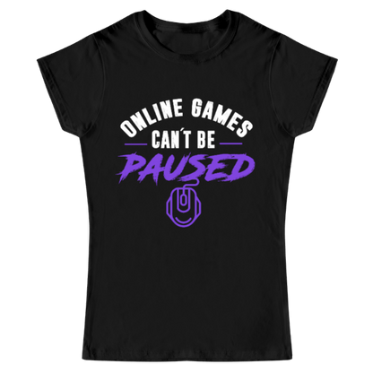 PLAYERA CANT BE PAUSED - Streamerch