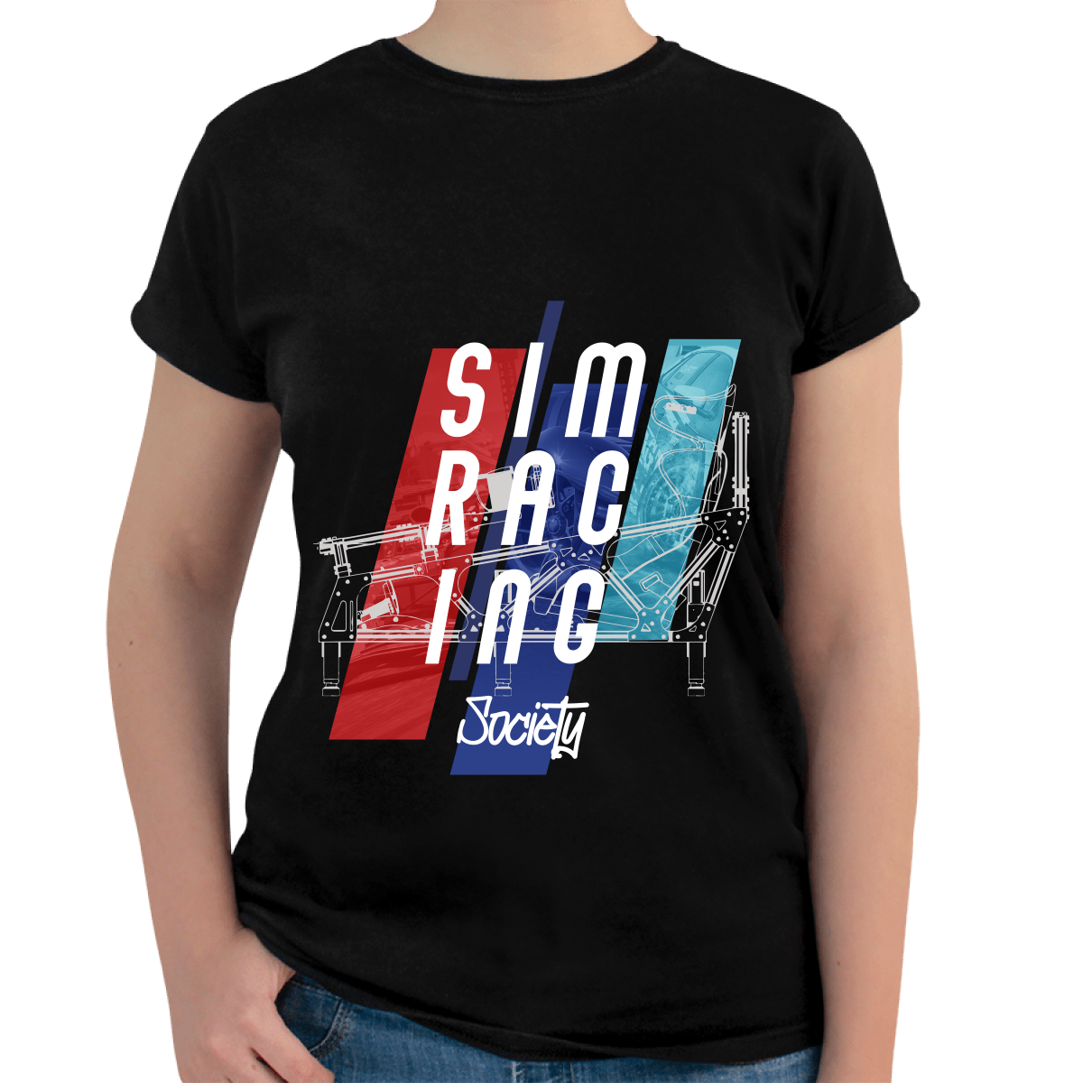 PLAYERA MUJER SIMRACING SOCIETY Streamerch